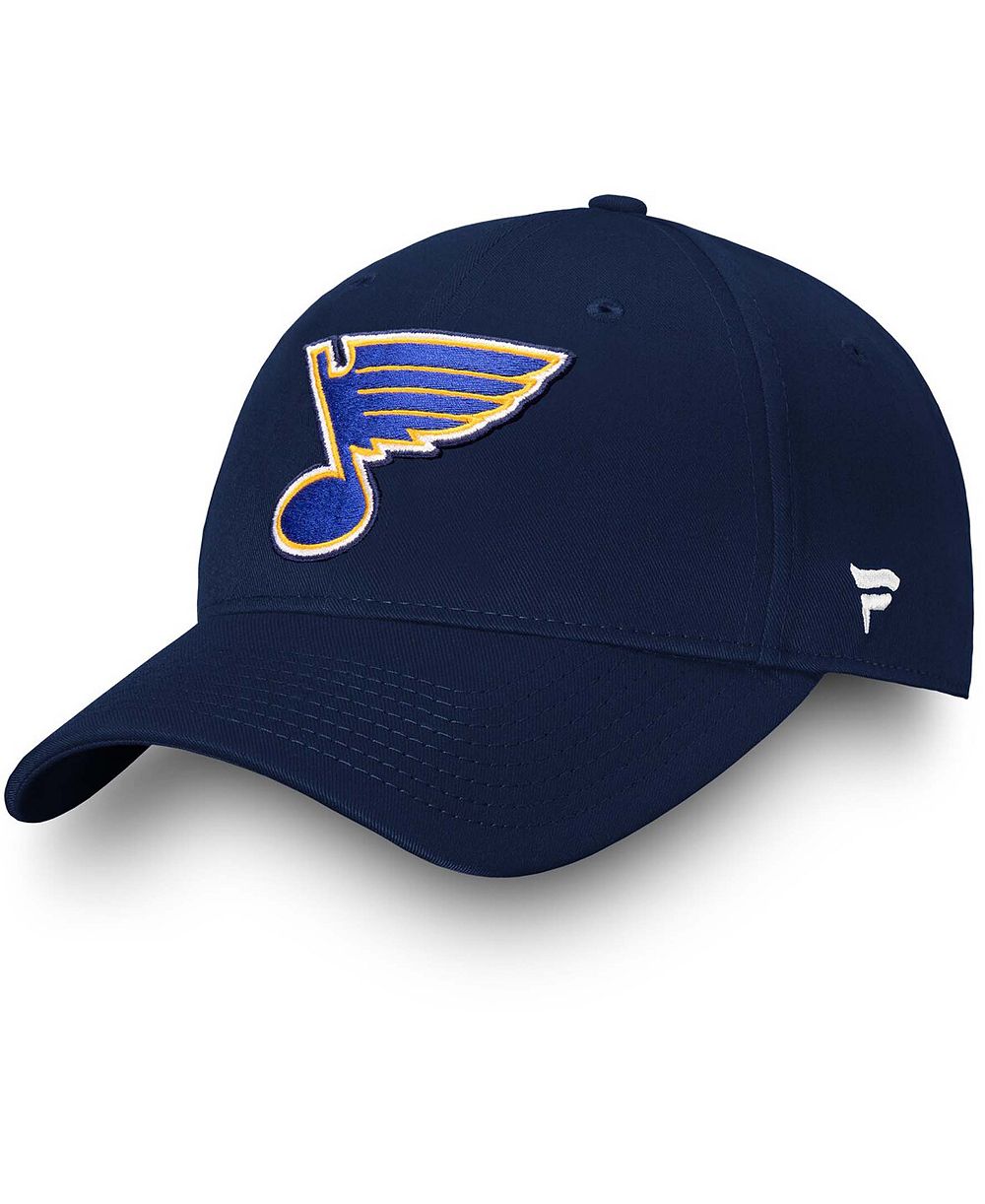 Мужская регулируемая кепка Fanatics Branded Navy St. Louis Blues Core