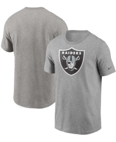 Мужская футболка Nike Las Vegas Raiders Primary Logo, серая меланж