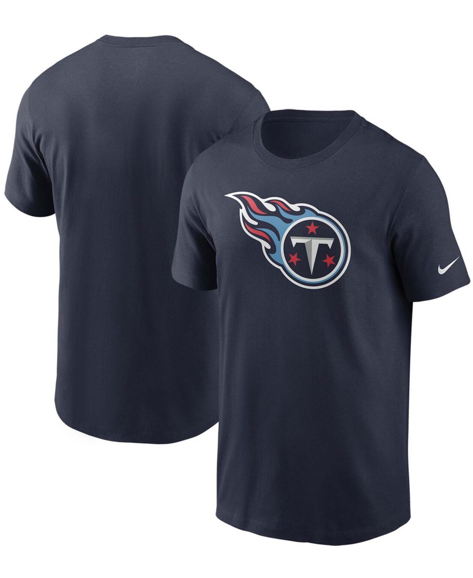 Футболка Nike Men's Navy Tennessee Titans Primary Logo