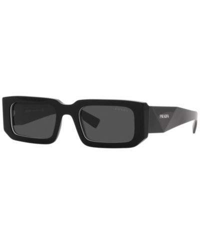 Prada Symbole Rectangular Unisex Sunglasses, PR 6YS