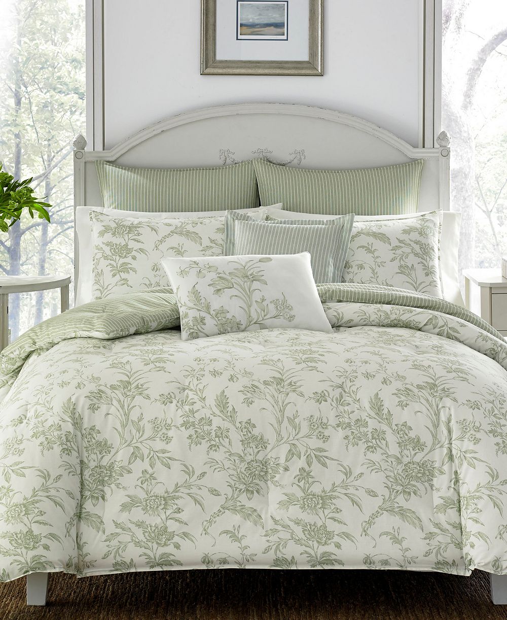 Laura Ashley Набор пододеяльник Natalie 7-Pc. Full/Queen