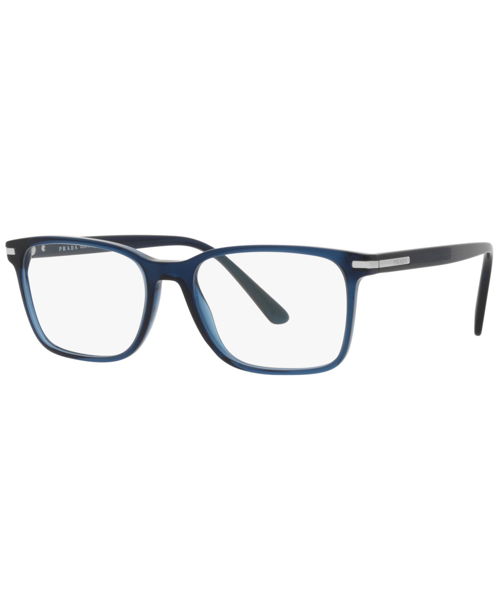 Мужские прямоугольные пластиковые очки Prada Man PR 14WV