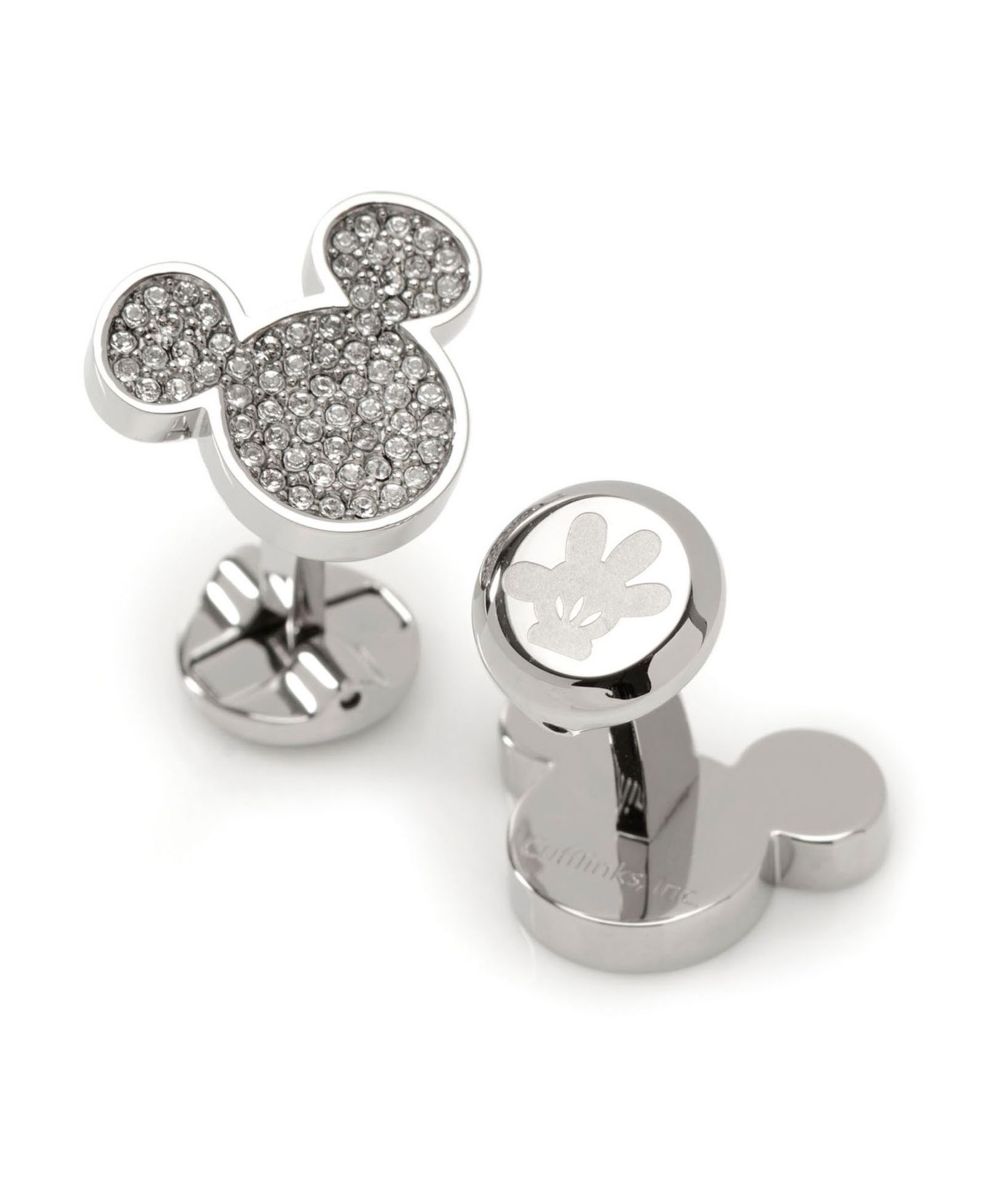 Мужские серьги-зажимы Disney Pave Crystal