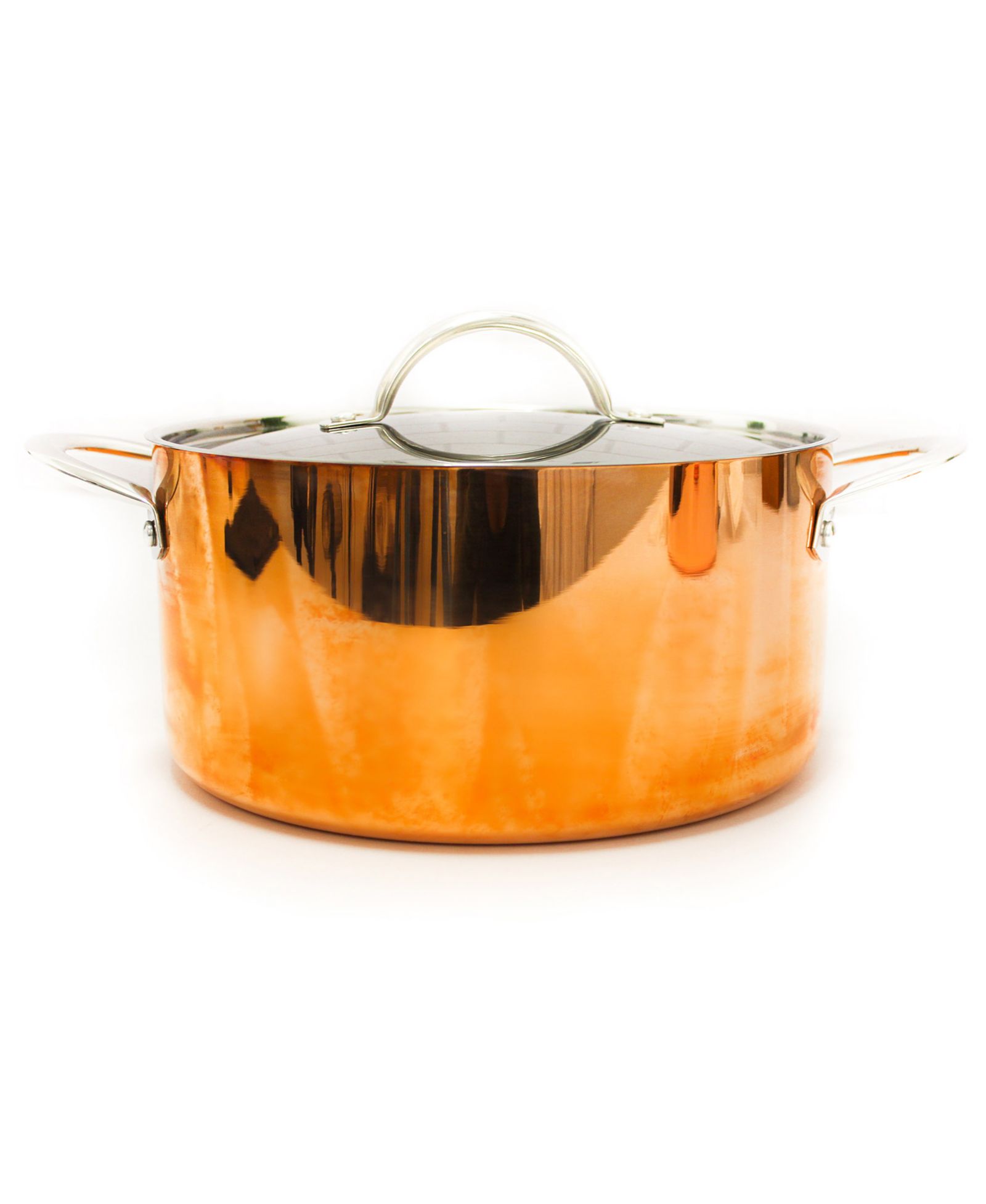 Сотейник Tri-Ply 9.5" Covered Dutch Oven, Non-Hammered BergHOFF