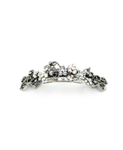 Женская декоративная заколка Soho Style Women's Floral Gardena Crystal Barrette