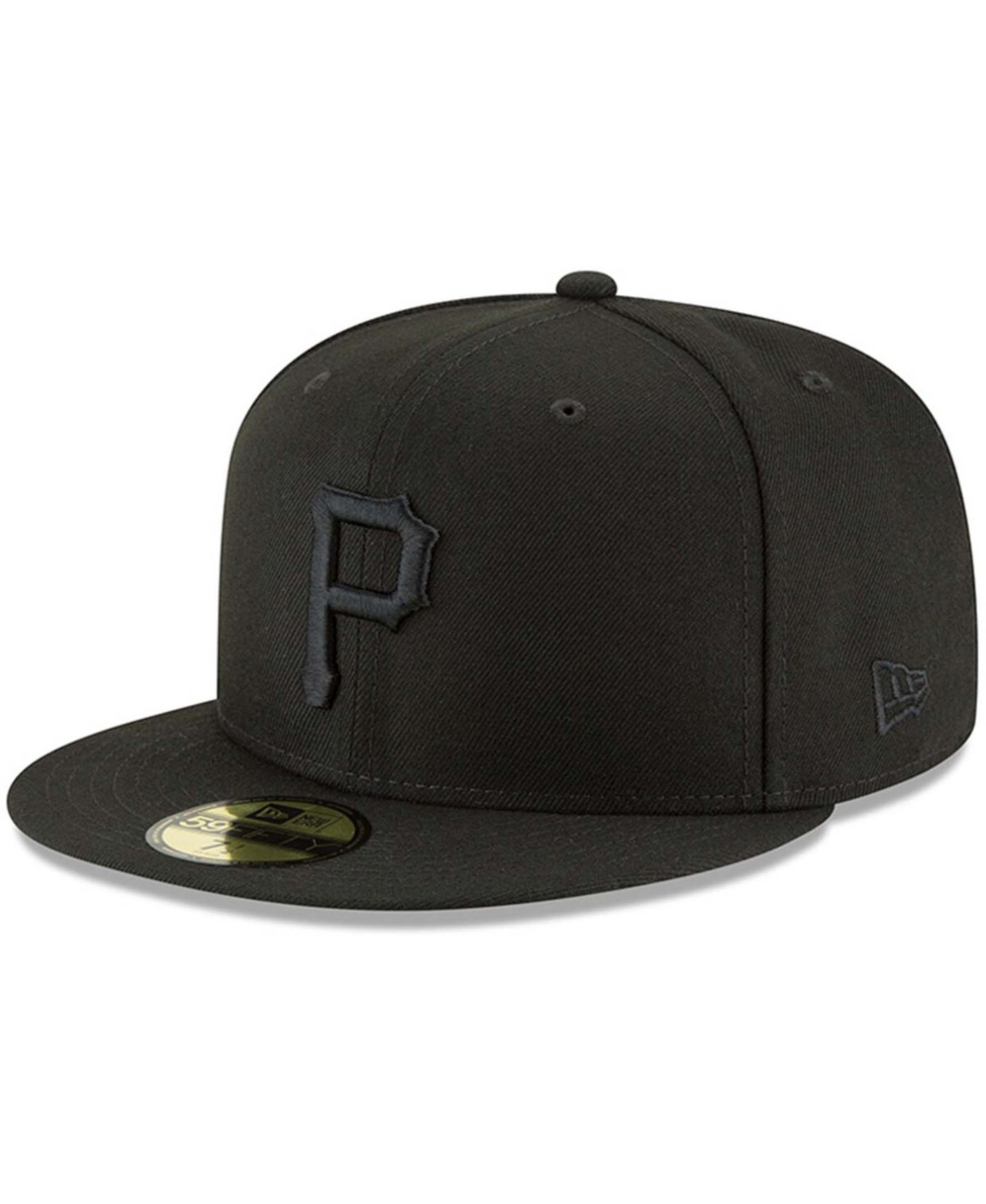 New Era Мужская кепка 59FIFTY Black Pittsburgh Pirates Primary Logo Basic