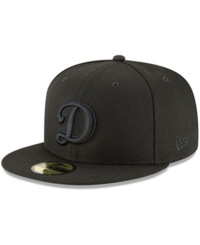 Мужская бейсболка New Era Los Angeles Dodgers 59FIFTY Fitted Black