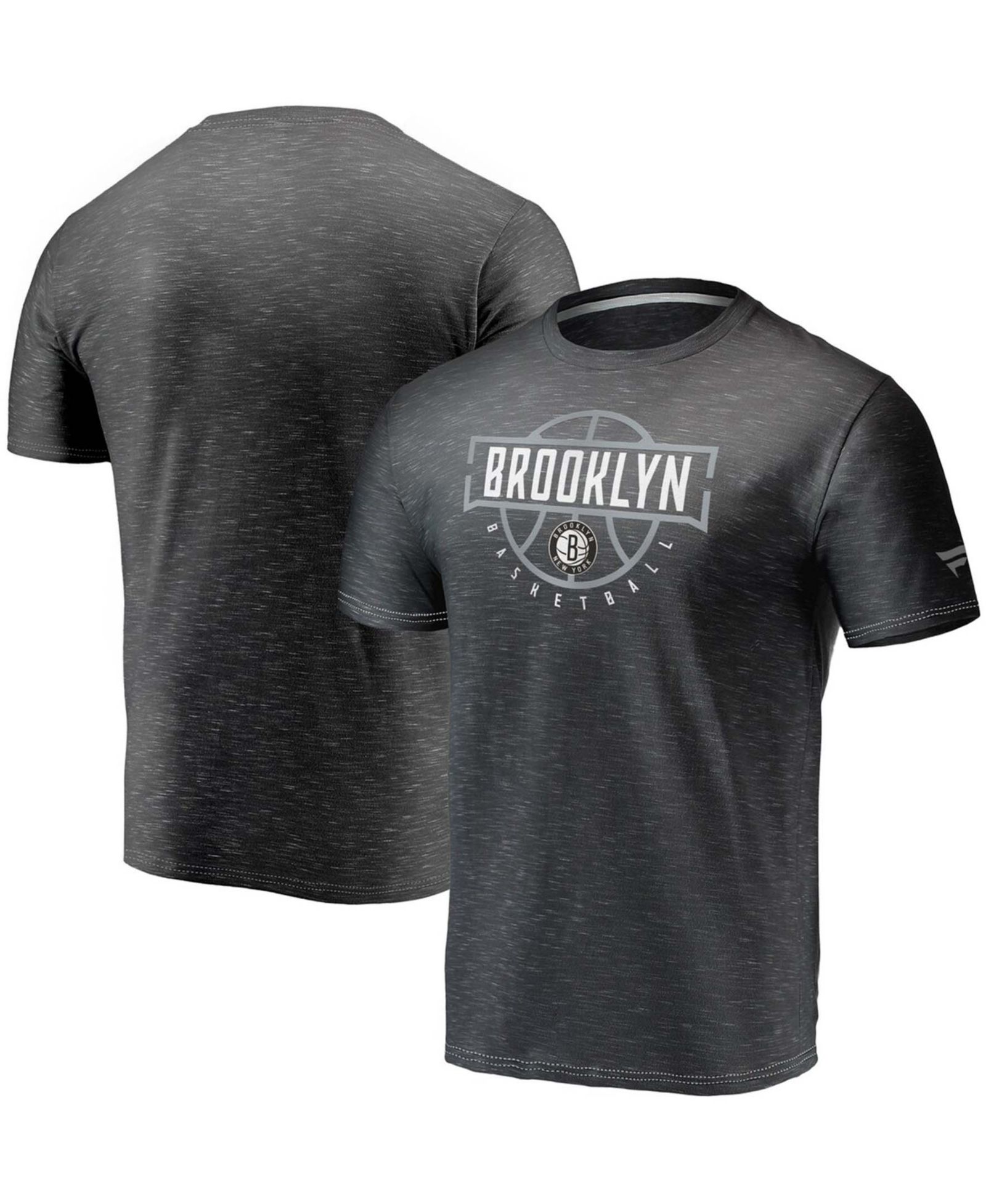 Мужская футболка Fanatics Brooklyn Nets Give-N-Go, угольно-черная