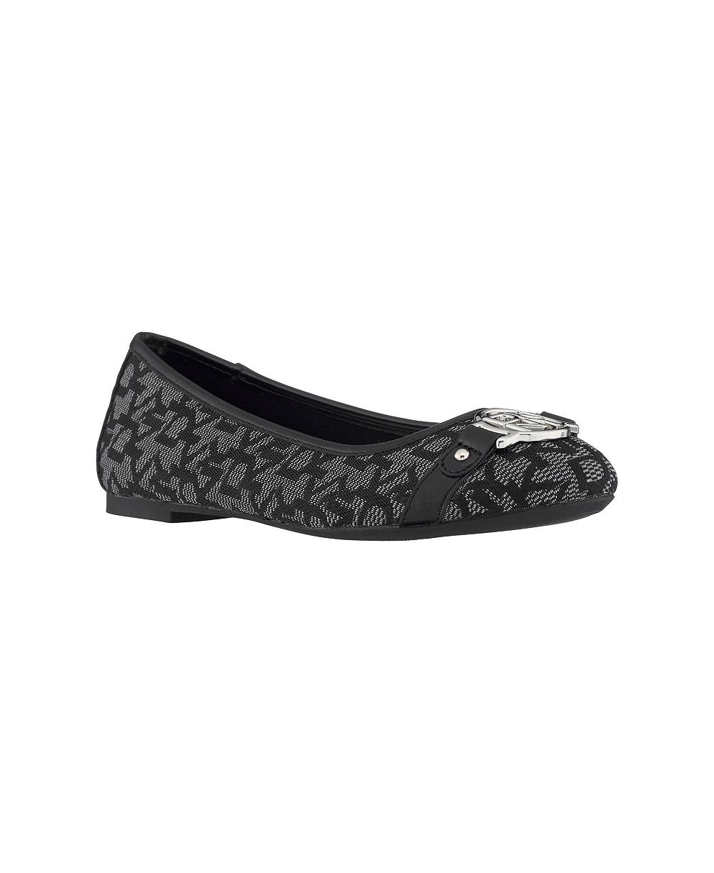 DKNY Little Girls Naomi Jacquard Flats