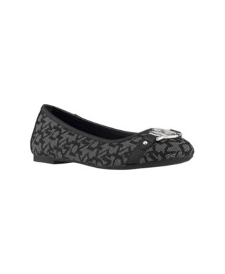 DKNY Little Girls Naomi Jacquard Flats