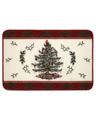 Spode Tartan Bath Rug, 20" x 30"