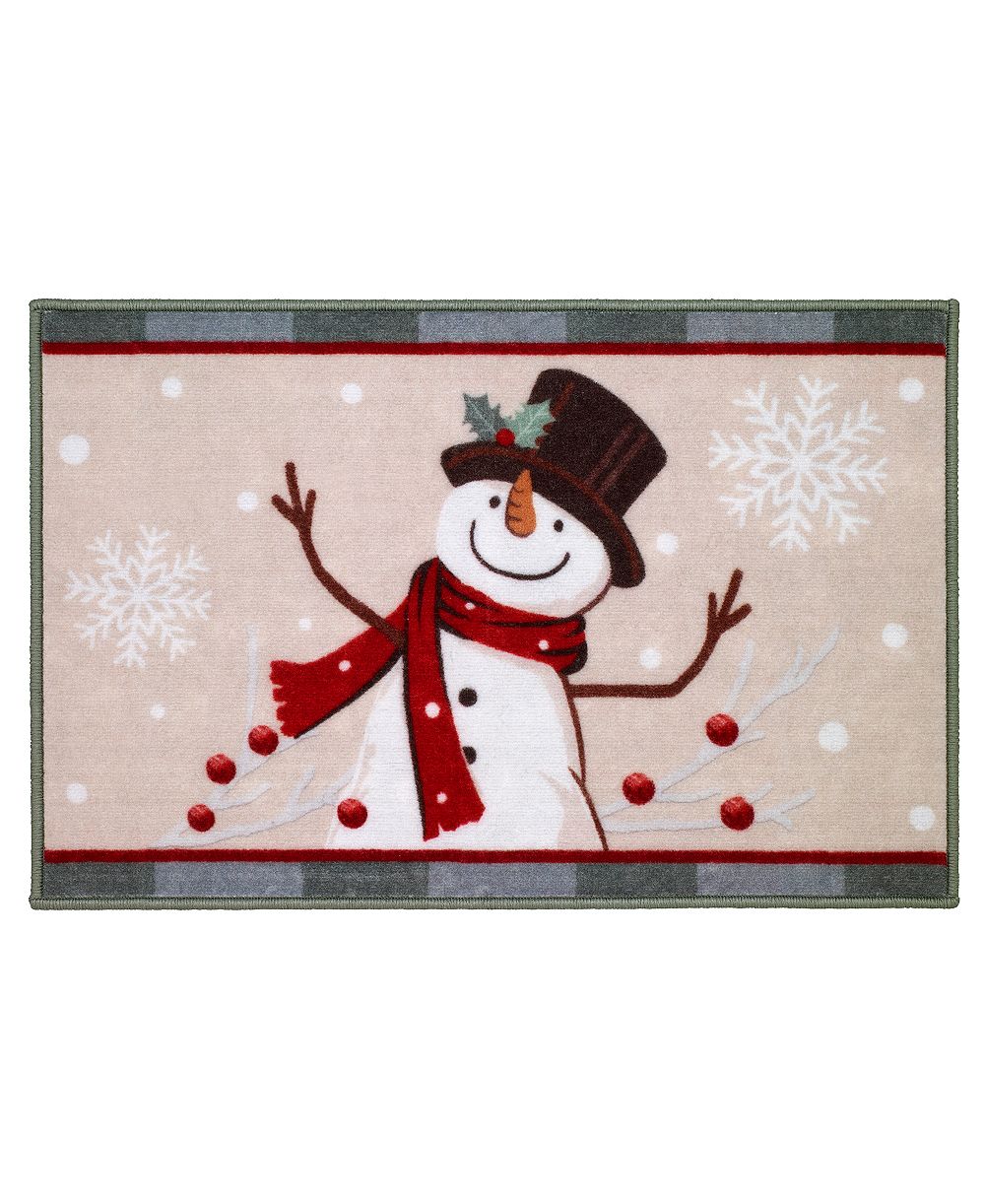 Avanti Friends Gather Праздничный коврик для ванной 20" x 30"