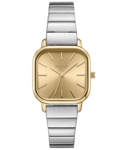 BREDA 'Esther' Silver Stainless Steel Bracelet Watch, 26mm