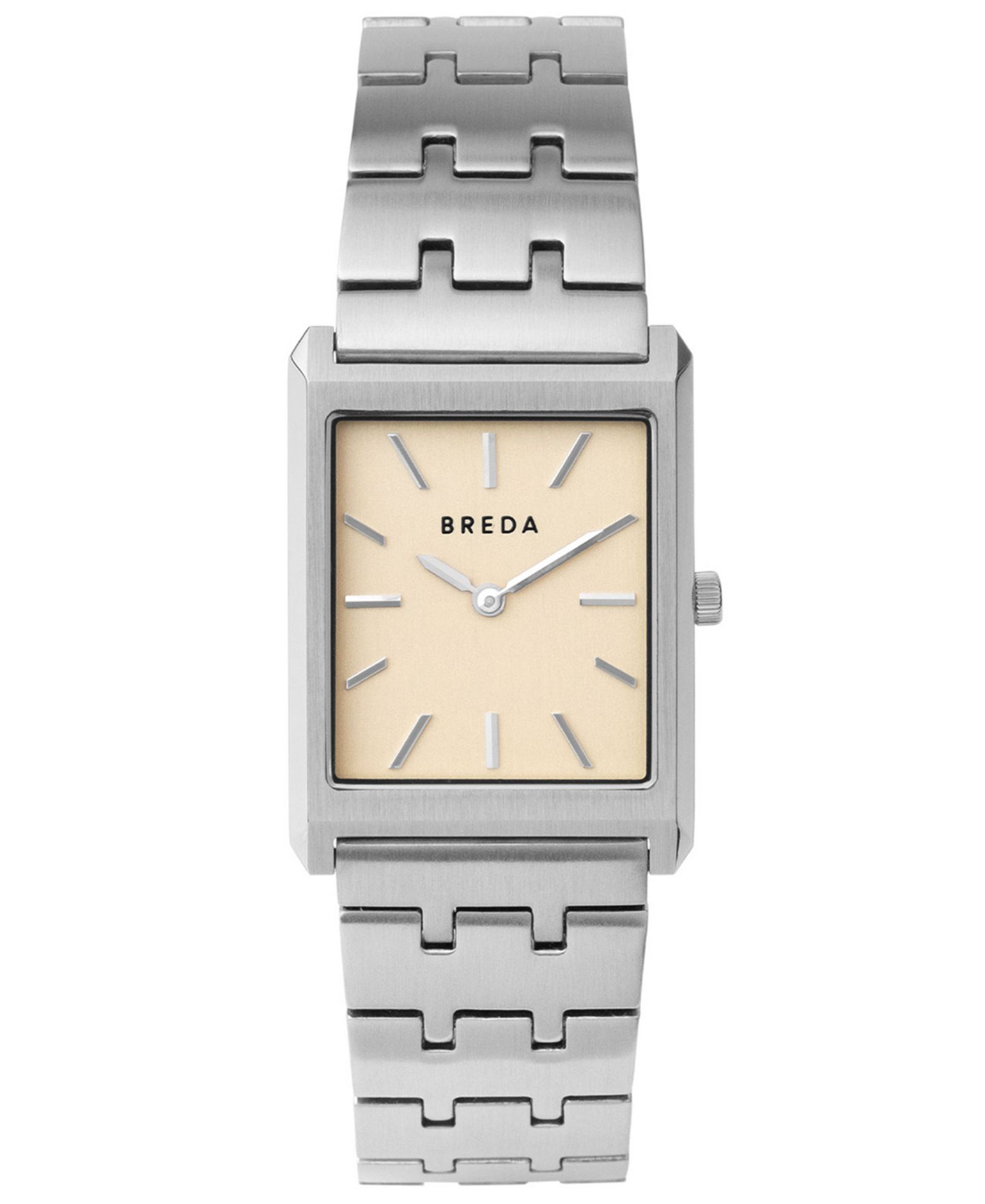 BREDA Women's 'Virgil' Silver Stainless Steel Bracelet Watch, 26mm