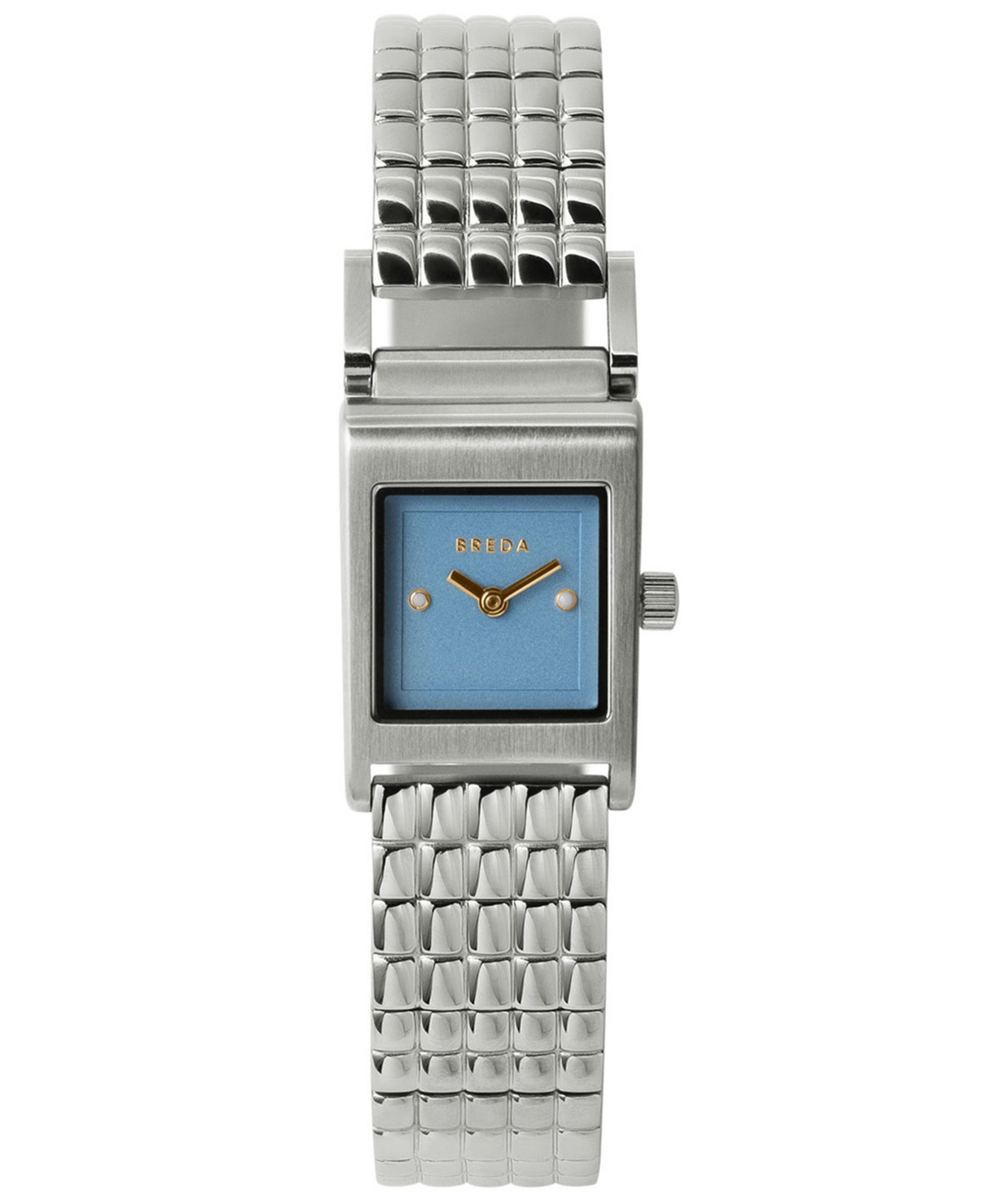 BREDA Женские часы Revel из серебристой нержавеющей стали, 18mm