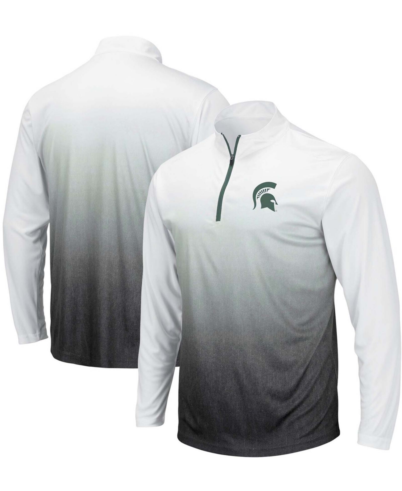 Мужская куртка Colosseum Michigan State Spartans Magic с логотипом команды, серая