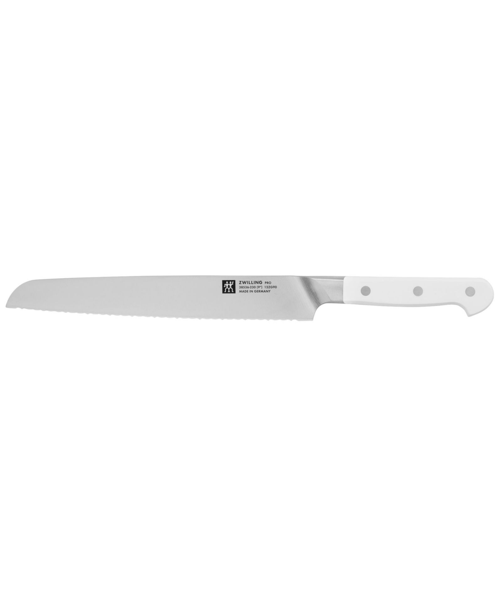 Zwilling Pro Le Blanc 9" Z15 Serration Bread Knife