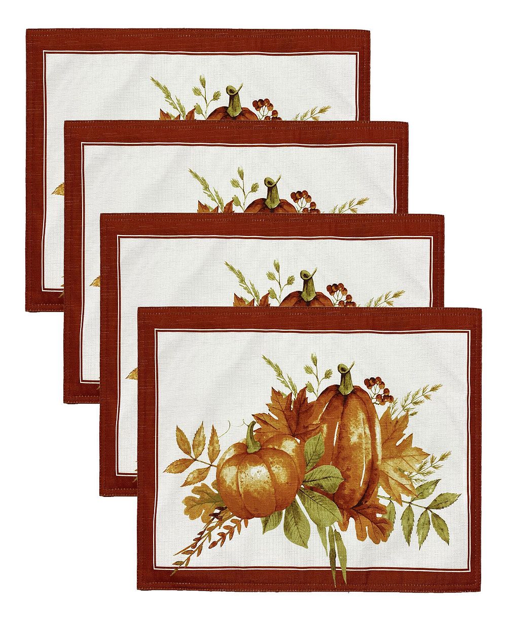 Набор из 4 подставок под тарелки Villeroy & Boch Autumn Pumpkin Grove