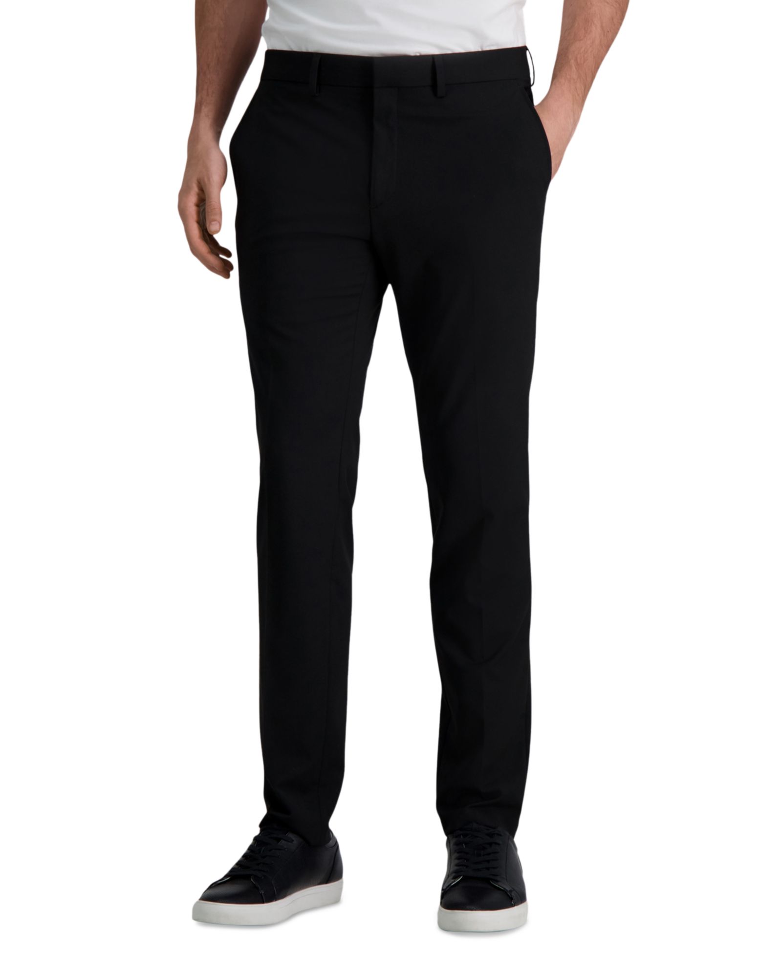 Мужские брюки JMH 4 Way Stretch Slim Fit Flat Front