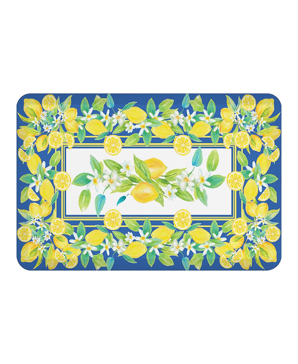 Laural Home кухонный коврик Lovely Lemons, 20" x 30"