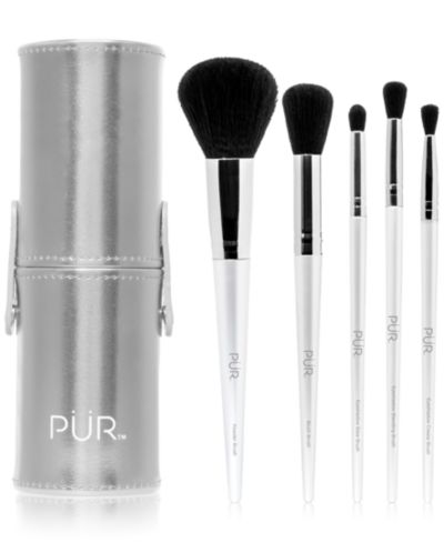 PÜR 5-Pc. Brush Set with Holder
