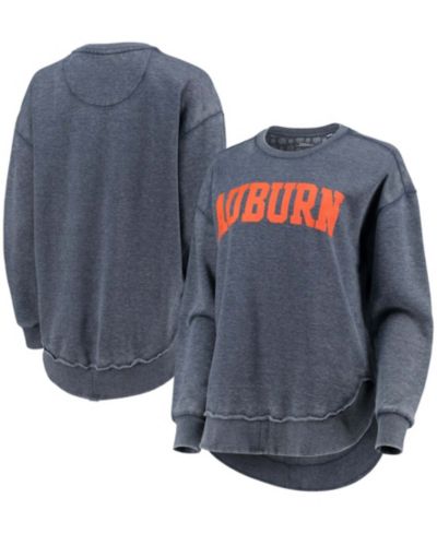 Свитшот Women's Navy Auburn Tigers Vintage-Like Wash