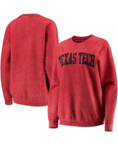 Женская толстовка Pressbox Red Texas Tech Red Raiders, винтажный стиль, базовая модель