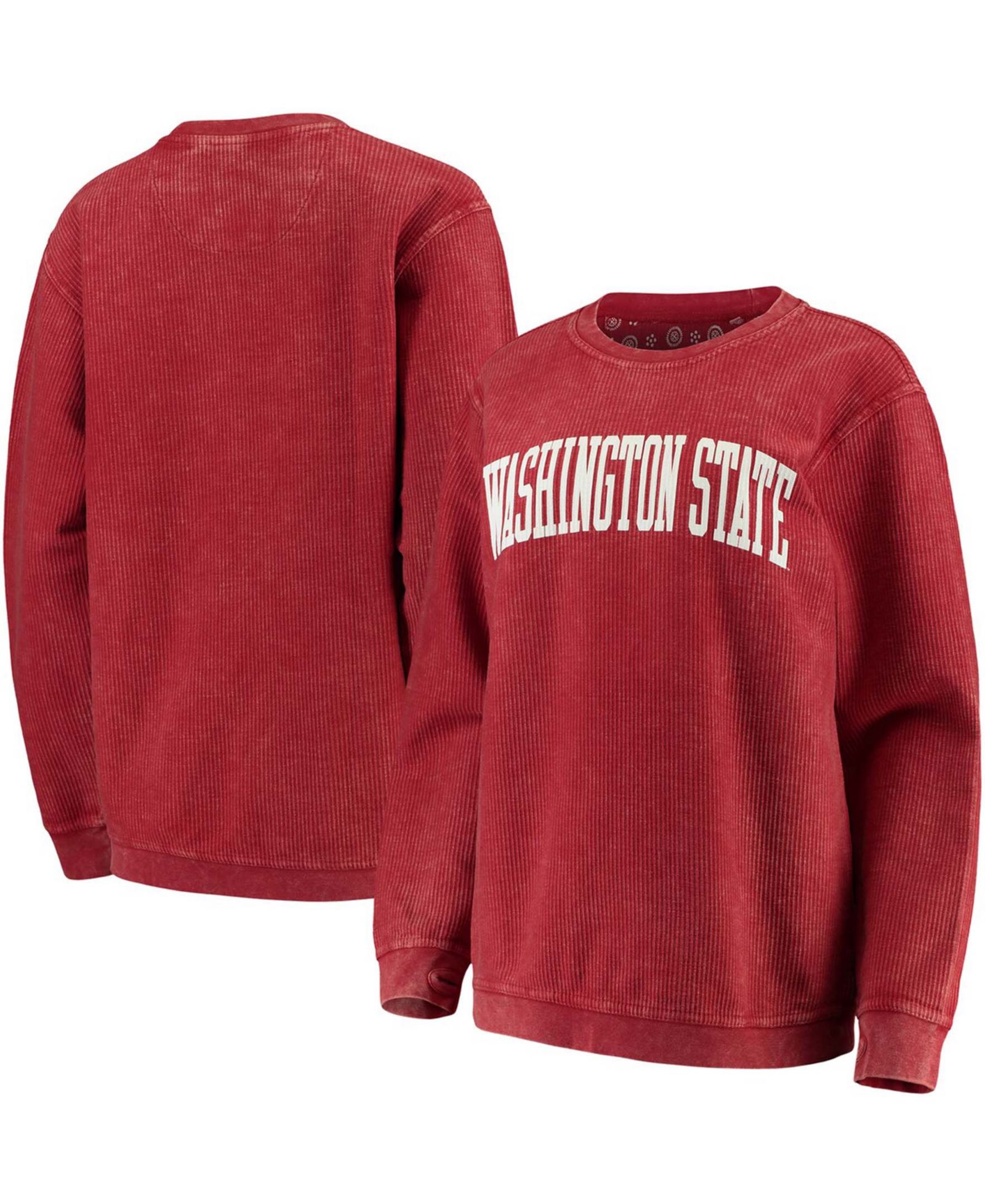 Женская толстовка Washington State Cougars, малиновая