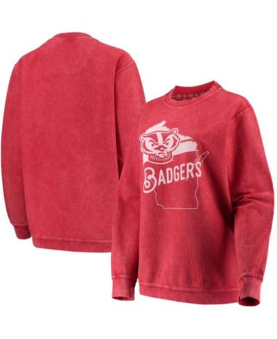 Женская толстовка Wisconsin Badgers Corduroy Crewneck