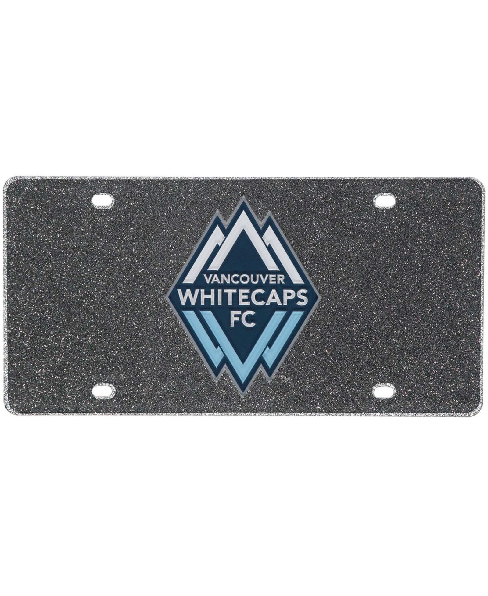 Декоративная номерная табличка Multi Vancouver Whitecaps FC Acrylic Glitter License Plate