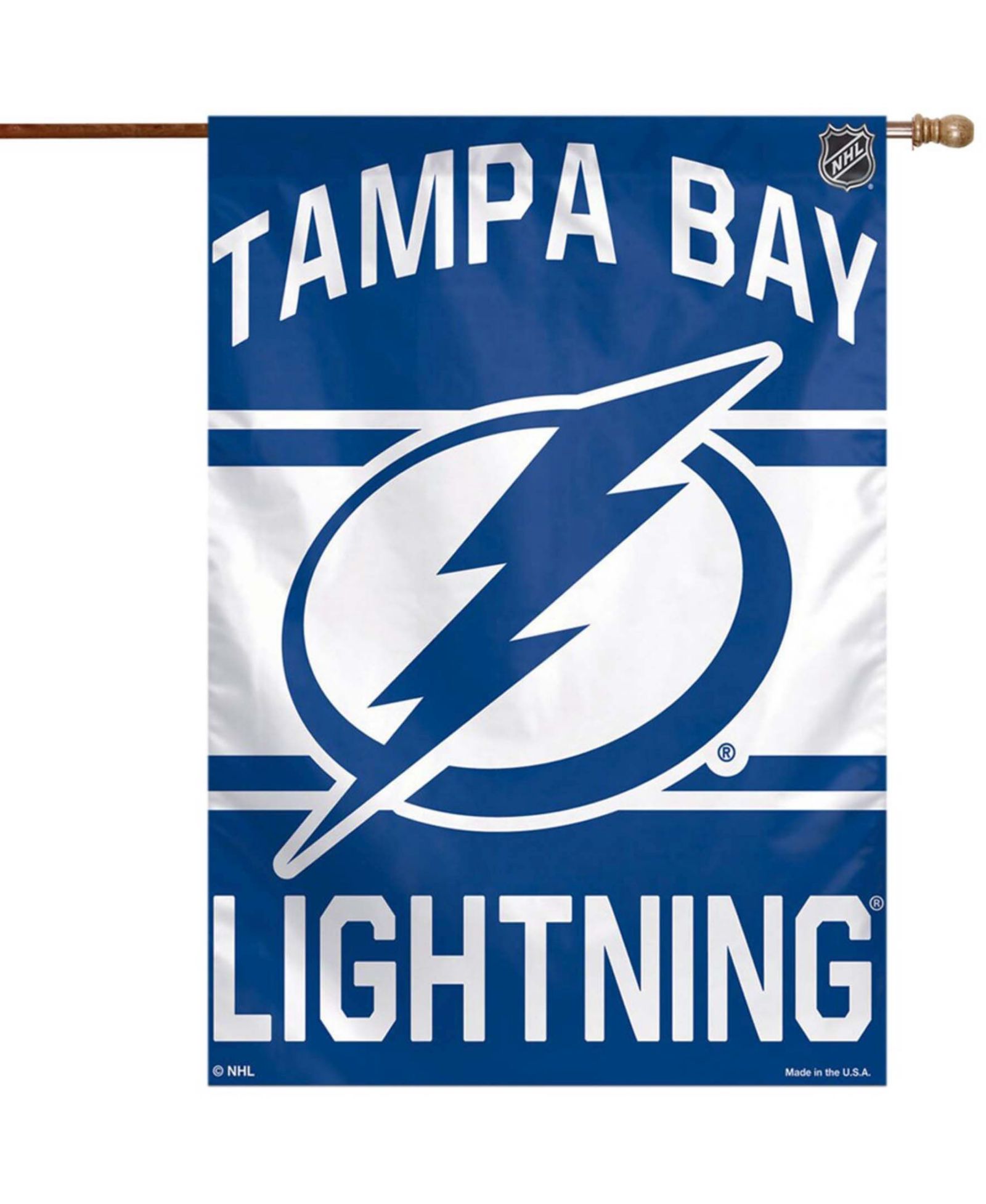 Multi Tampa Bay Lightning 28" x 40" Primary Logo Single-Sided Vertical Banner