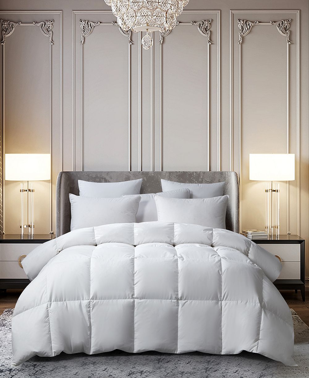 Всесезонное одеяло Beautyrest White Feather & Down, King