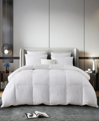 Serta European White Down & Feather All Season Comforter, Full/Queen