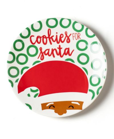 North Pole Cookies for Santa Plate