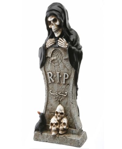 National Tree Company Декоративная фигура Tombstone and Skeleton Reaper