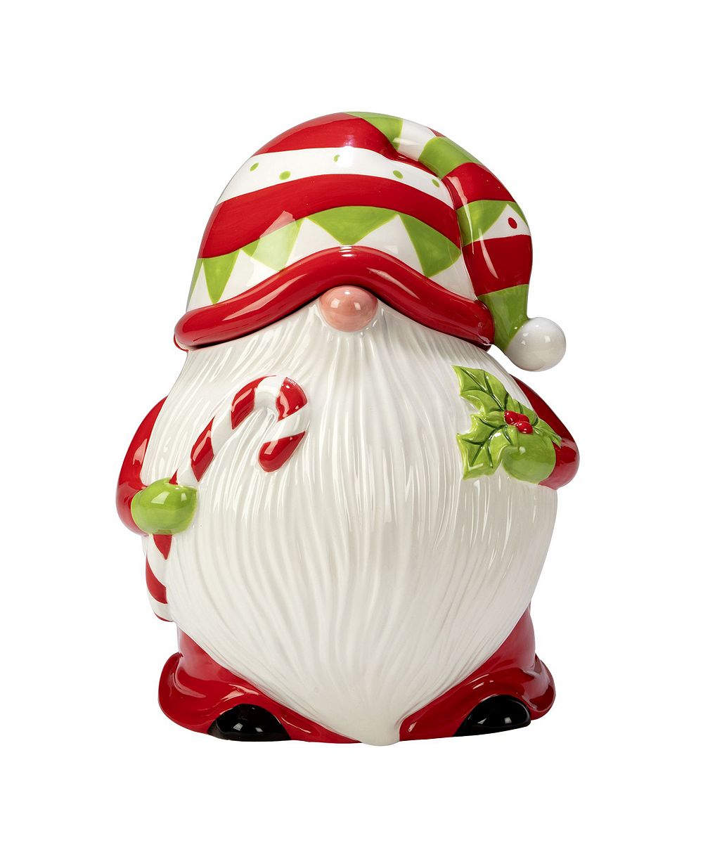 Десертная ваза Holiday Magic Gnomes 3D Cookie Jar