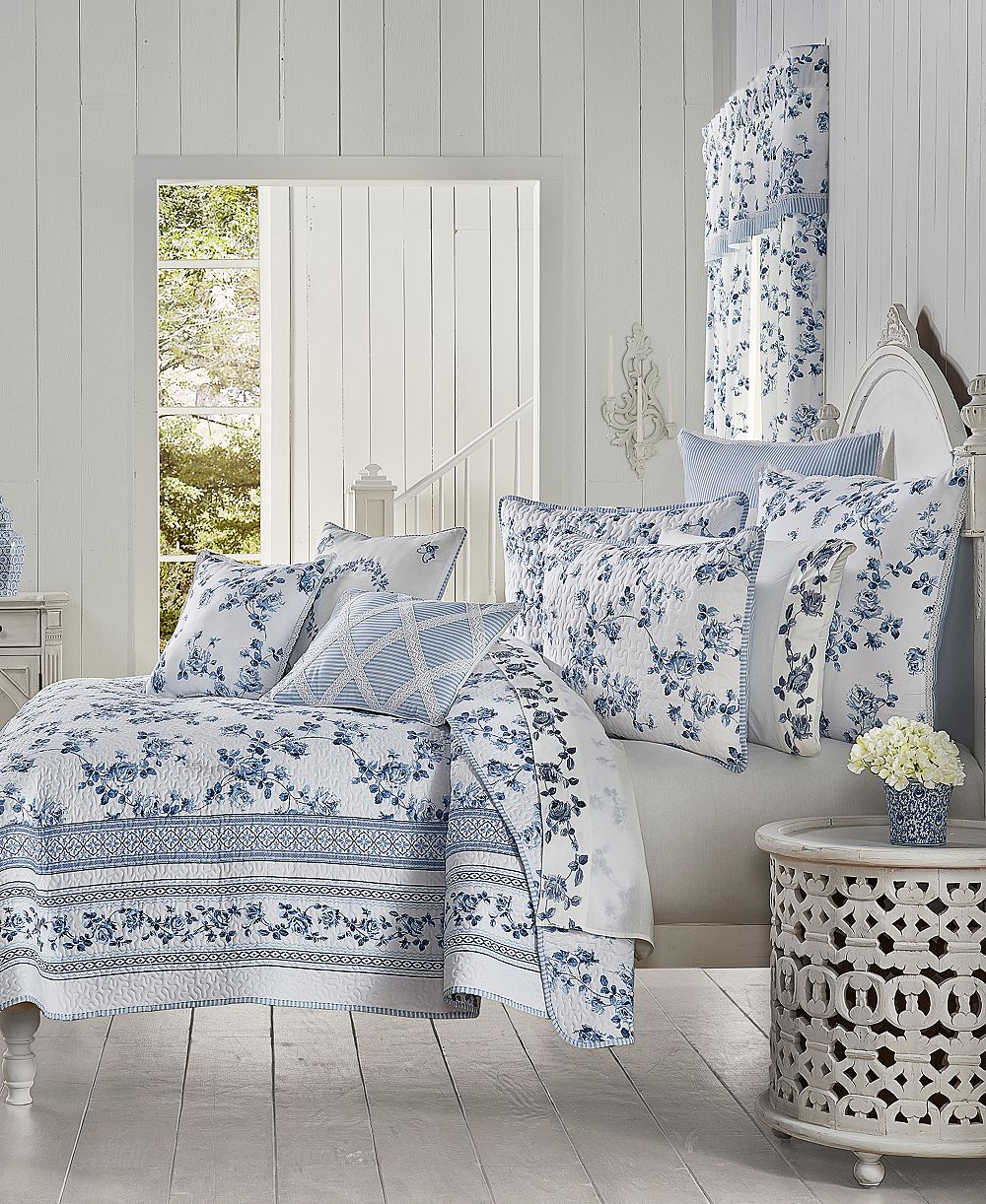 Комплект покрывал Royal Court Rialto Classic Floral, 3 предмета, Full/Queen