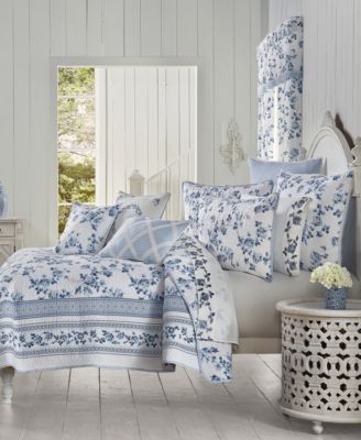 Royal Court Rialto Classic Floral 3-Pc. Quilt Set, Full/Queen