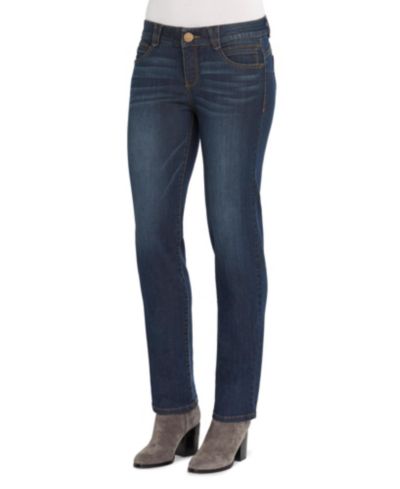 Джинсы Democracy Women's "Ab"Solution Mid Rise Straight Leg Jeans