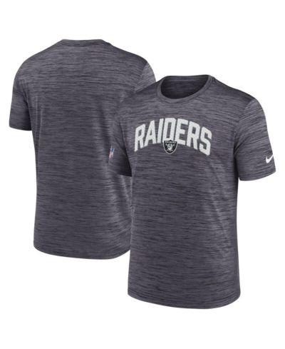Men's Nike Black Las Vegas Raiders Sideline Velocity Athletic Stack Performance T-shirt