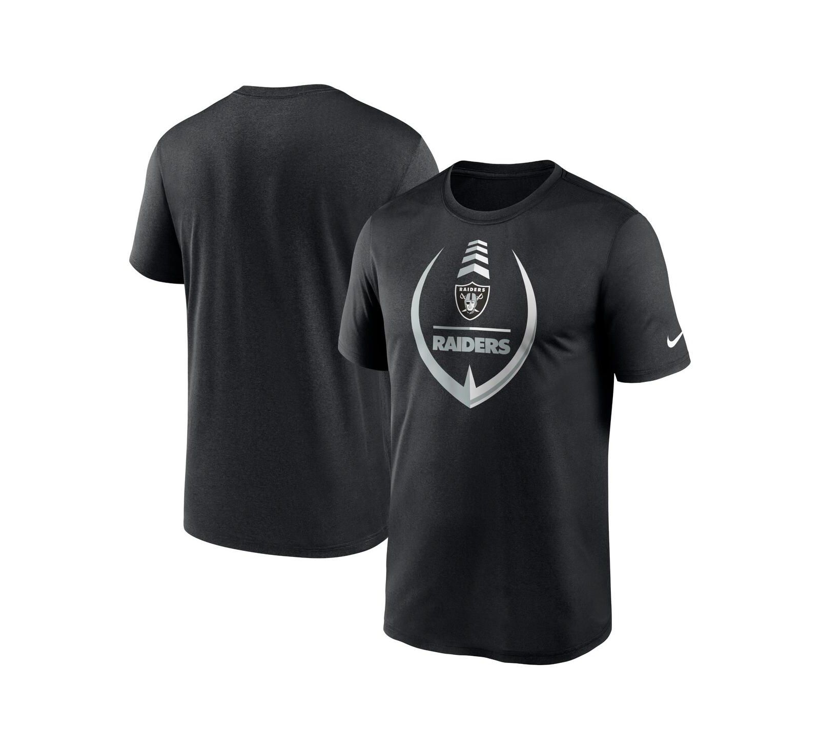Nike Men's Black Las Vegas Raiders Icon Legend Performance T-Shirt