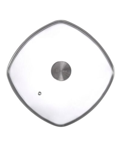 Victoria Glass Lid with Stainless Steel Knob for 10" Grill Pan