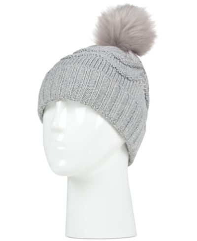 Шапка Heat Holders Women's Courtney Roll Up With Wispy Pom