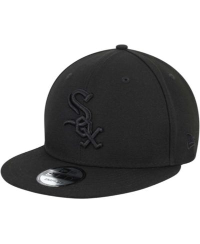 чёрная регулируемая кепка new era chicago white sox 9fifty team snapback