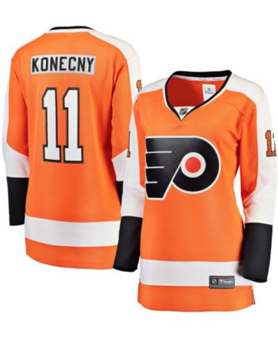Fanatics Женская джерси Travis Konecny Philadelphia Flyers
