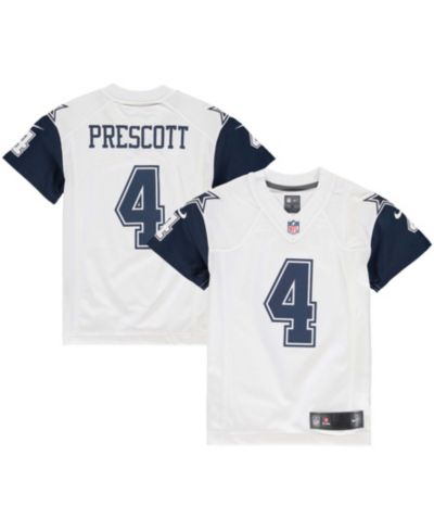 Nike джерси Dak Prescott White Dallas Cowboys Color Rush Game для мальчиков