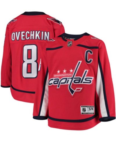Детская спортивная джерси Alexander Ovechkin Red Washington Capitals Home Premier Player