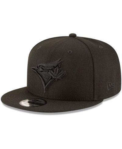 Мужская кепка New Era Black on Black 9FIFTY Team Snapback Adjustable Hat - Black