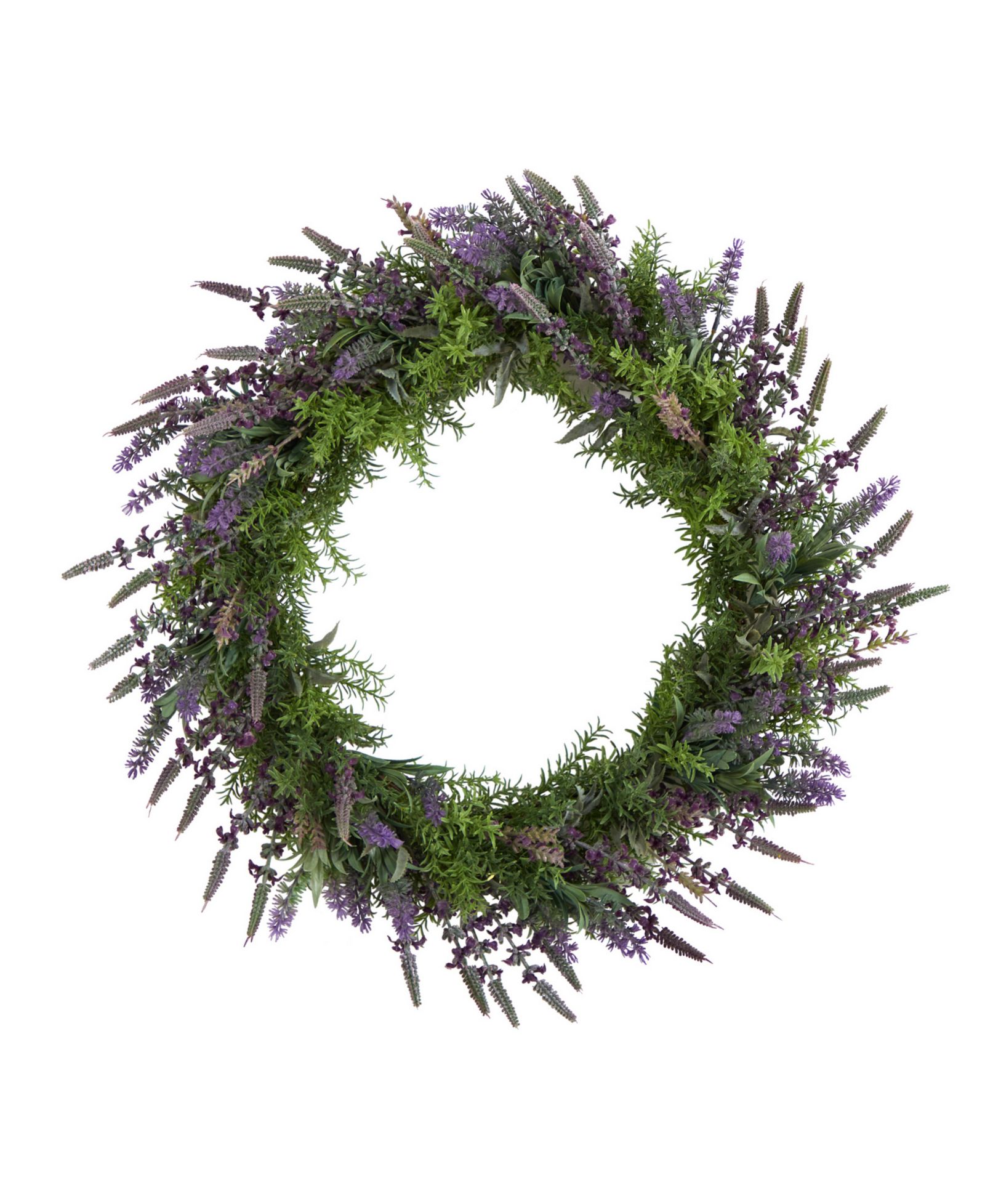 Искусственный венок 24" Lavender