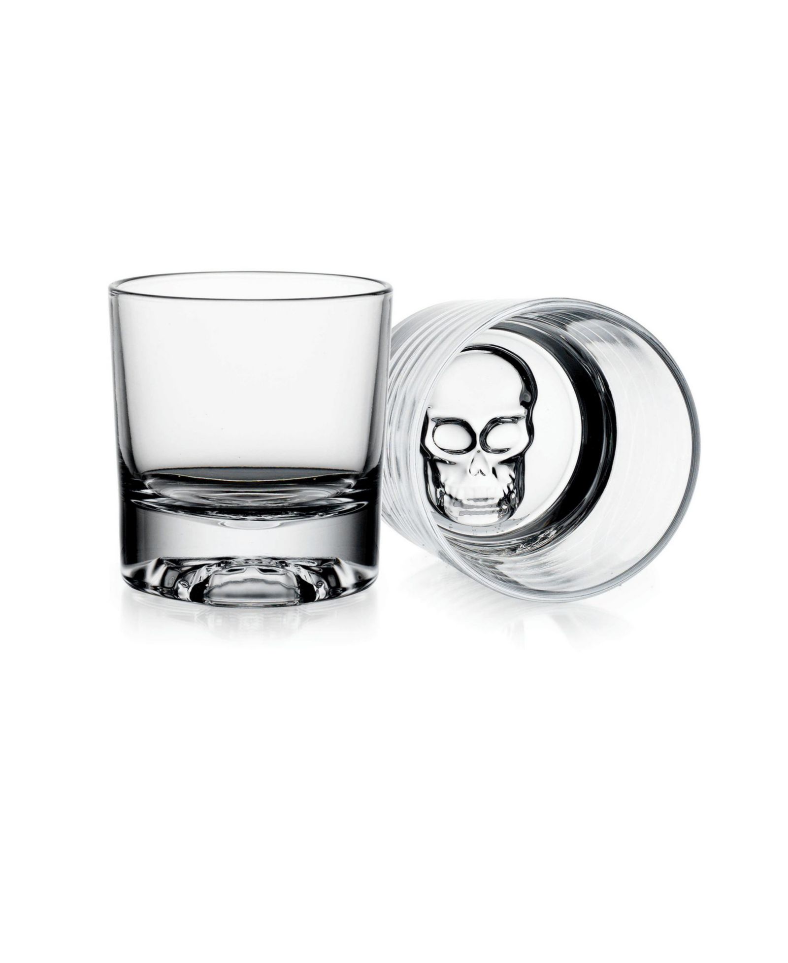 Набор из 2 стаканов Godinger Skull Double Old-Fashioned